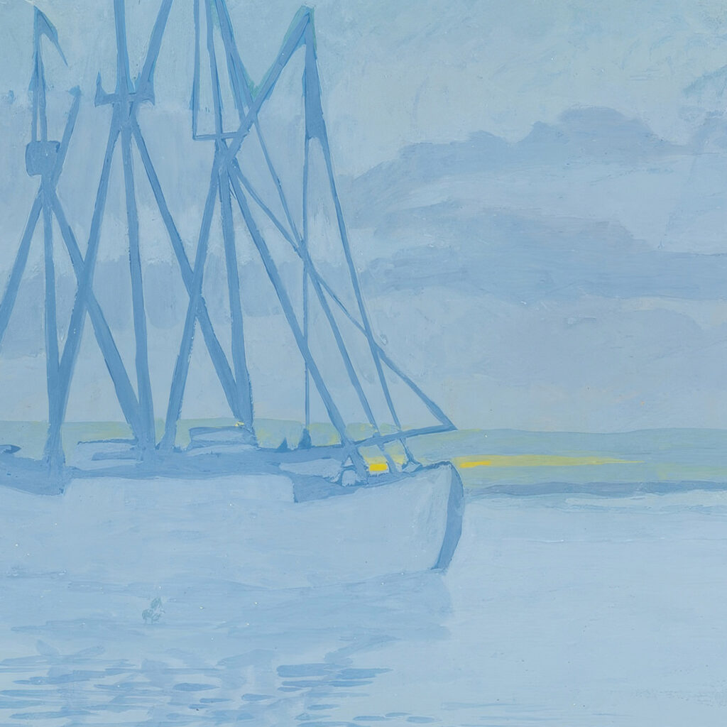 Chalutier sur la mer 1921 Leon Spilliaert 8 mockup