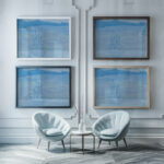 Chalutier sur la mer 1921 Leon Spilliaert framed posters mockup