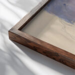 Character studies 1880–1890 Ladislav Mednyanszky close up dark wood mockup