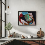 Checkerboard and Playing Cards 1915 Juan Gris 6 mockup