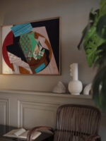 Checkerboard and Playing Cards 1915 Juan Gris video mockup