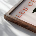 Cherry 3x4 close up dark wood mockup