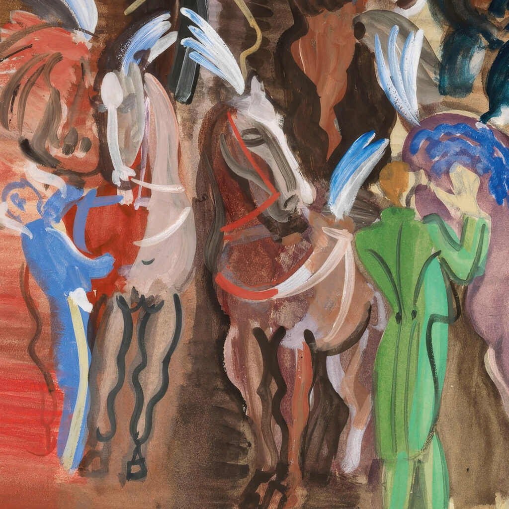 Chevaux de cirque 1924 Raoul Dufy 8 mockup