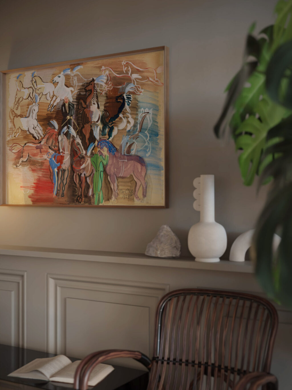 Chevaux de cirque 1924 Raoul Dufy video mockup Chevaux de cirque 1924 Raoul Dufy video mockup