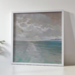 Chiemsee im Nebel 1914 Alfred Haushofer 5 mockup