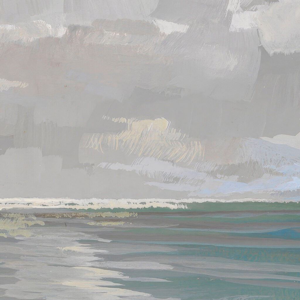 Chiemsee im Nebel 1914 Alfred Haushofer 8 mockup