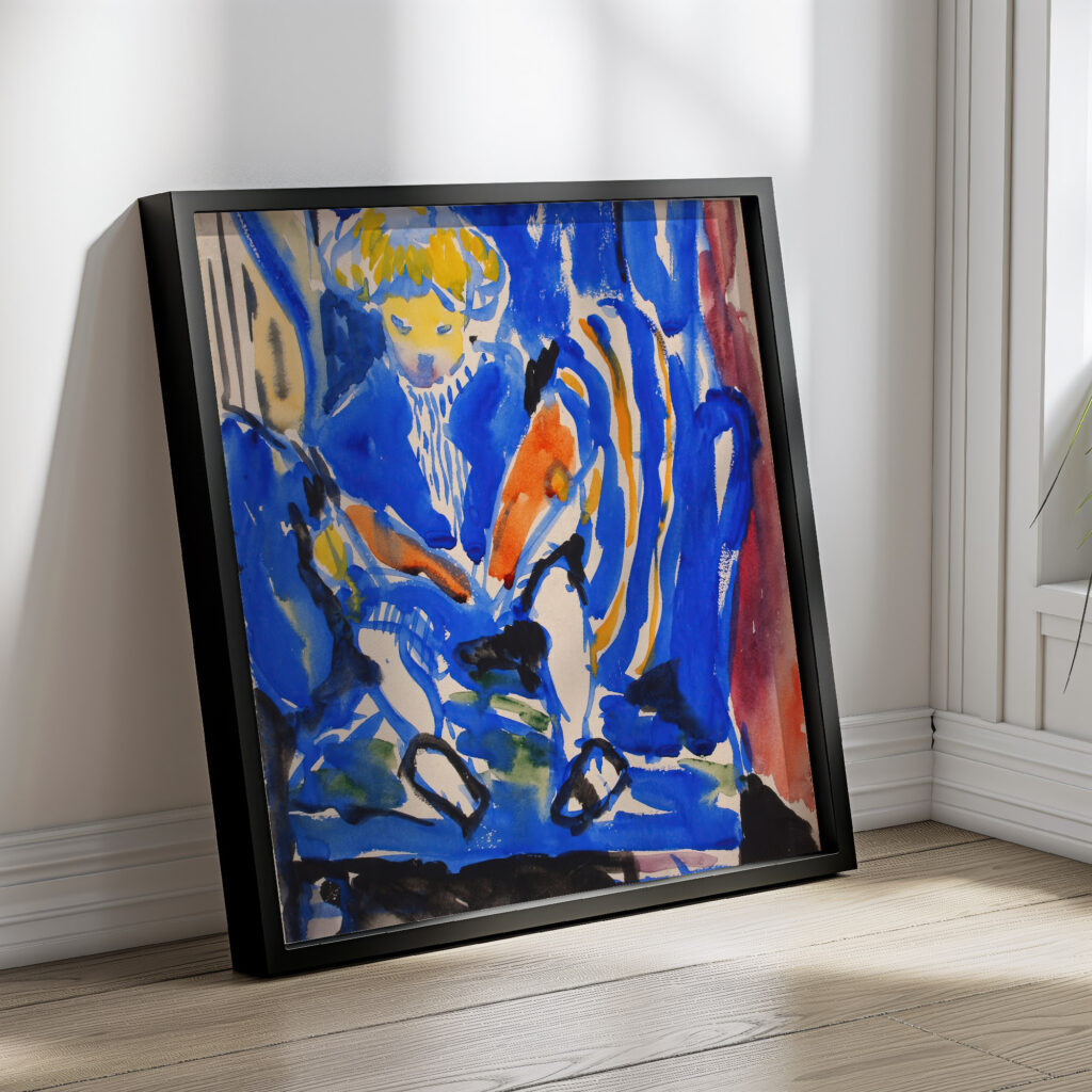 Child Reading 1915 1918 Henry Lyman Sayen 4 mockup