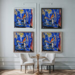 Child Reading 1915 1918 Henry Lyman Sayen framed posters mockup