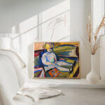 Child on Sofa ca. 1914 1918 Henry Lyman Sayen 4 mockup