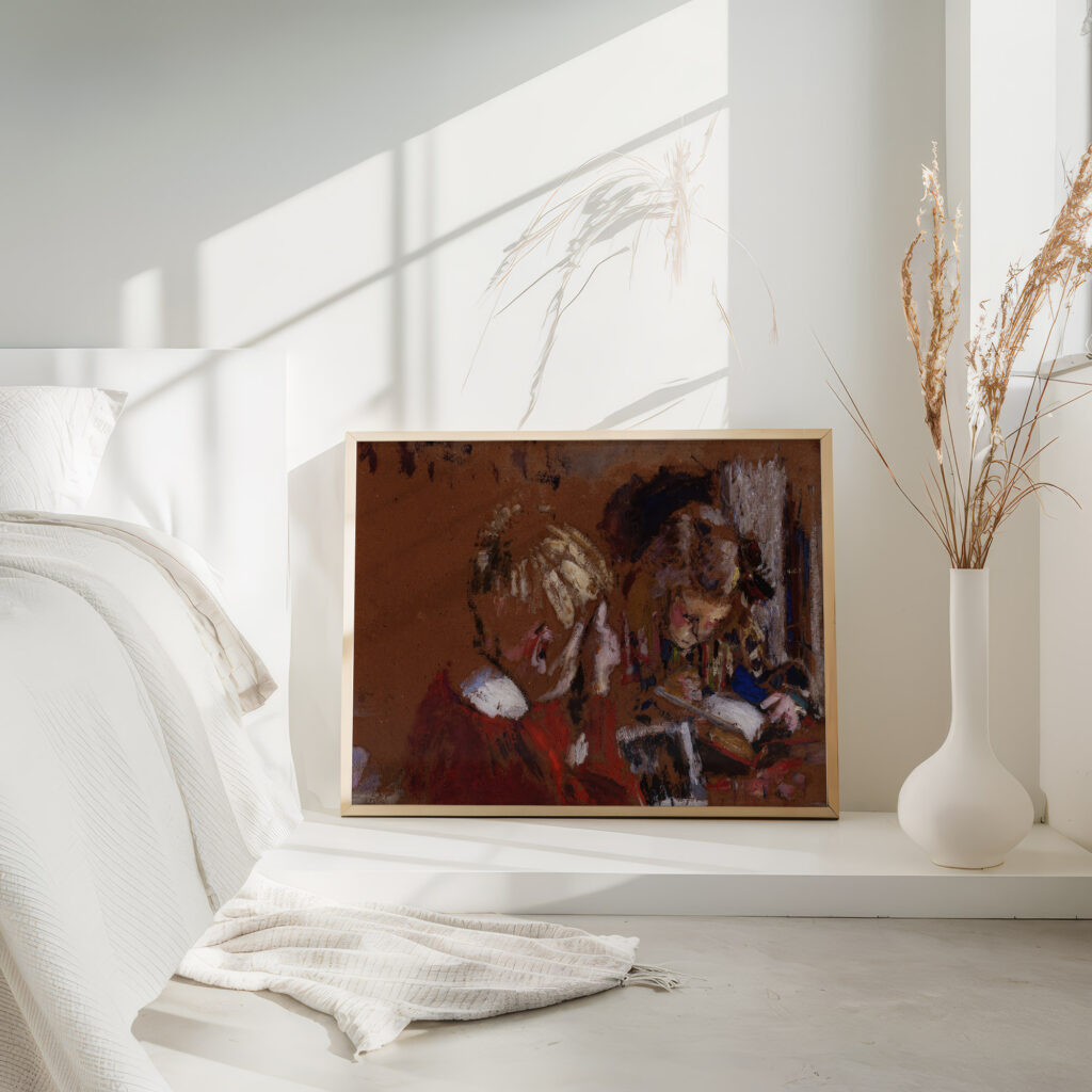 Children Reading 1909 Edouard Vuillard 4 mockup