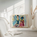 Children in the Parlor 1925 Albert Muller 4 mockup