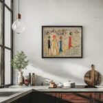 Children on a beach 1930 Tadeusz Makowski 6 mockup