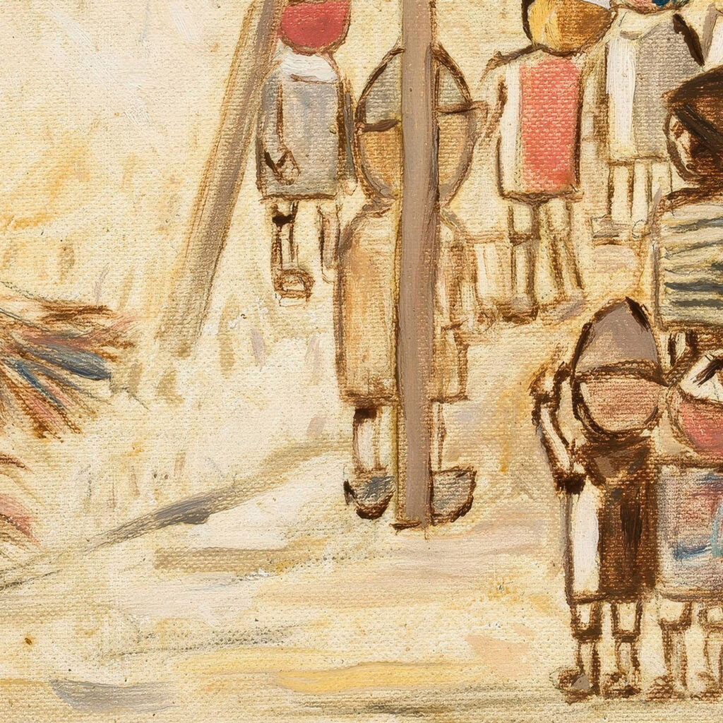 Children on a road 1931 Tadeusz Makowski 8 mockup