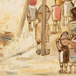 Children on a road 1931 Tadeusz Makowski 8 mockup