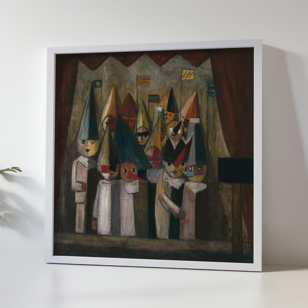 Childrens theatre 1931 Tadeusz Makowski 5 mockup