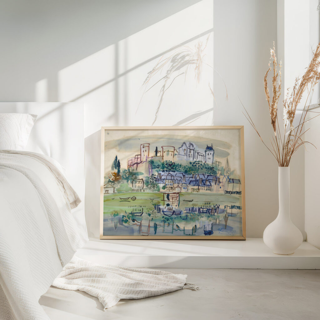 Chinon 1937 Raoul Dufy 4 mockup