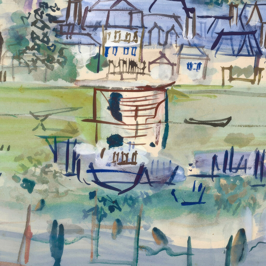 Chinon 1937 Raoul Dufy 8 mockup
