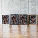 Christ 1949 Arie Van de Giessen framed posters mockup