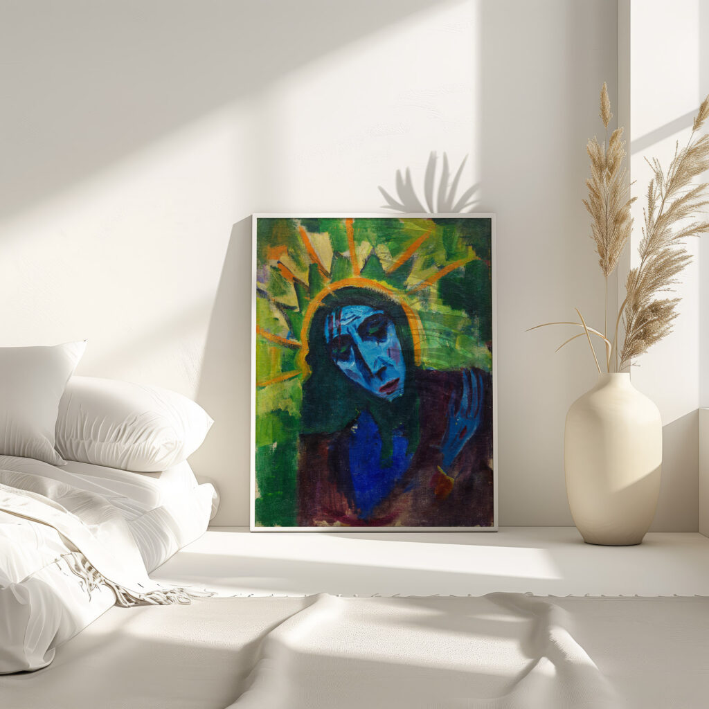 Christuskopf 1913 1914 Hermann Stenner 4 mockup