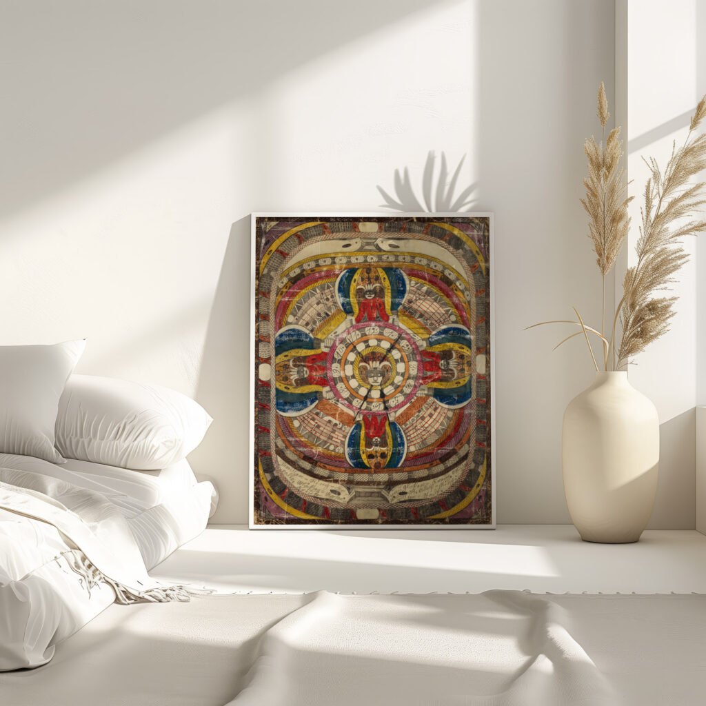 ChrooslenRingKoralle MaserRoosenKreutz und GlokenKreuz. OttiliaWaldSkt. AdolfRing RiisenStadt 1921 Adolf Wolfli 4 mockup