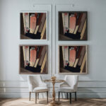 Church Street El 1920 Charles Sheeler framed posters mockup