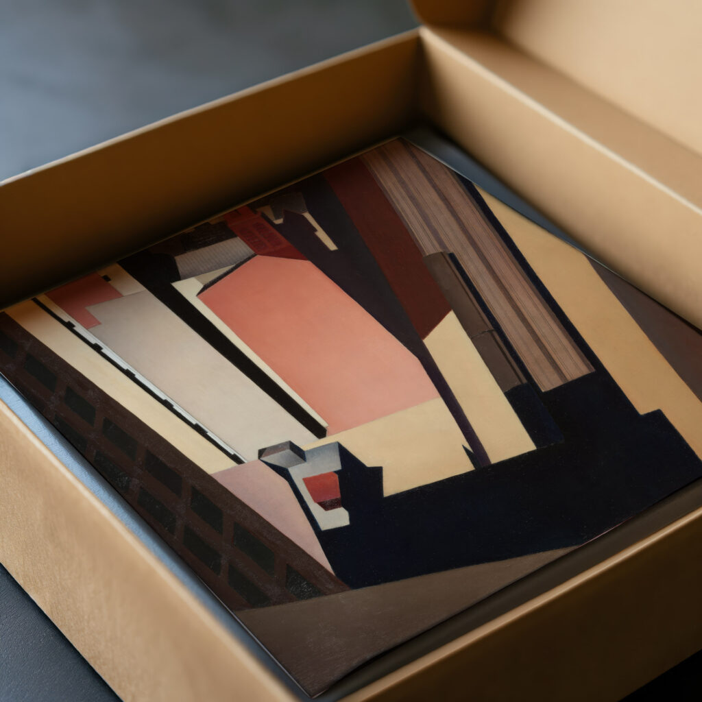 Church Street El 1920 Charles Sheeler video mockup