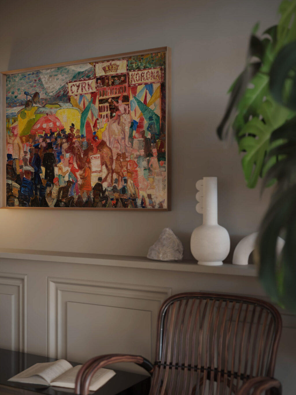 Circus 1934 Stanislaw Osostowicz video mockup