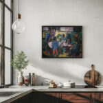 Circus Caravan 1940 Max Beckmann 6 mockup