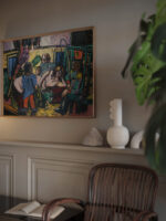 Circus Caravan 1940 Max Beckmann video mockup