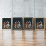 Circus Motif 19360–1937 Cyprian Majernik framed posters mockup