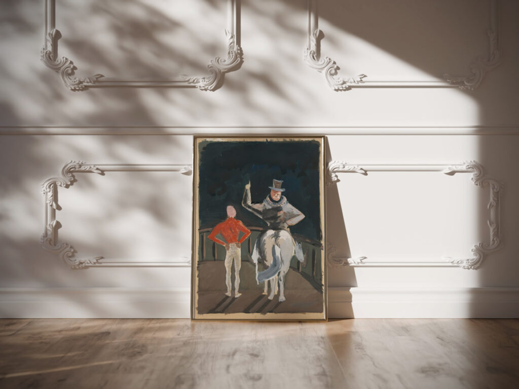 Circus Motif 19360–1937 Cyprian Majernik video mockup