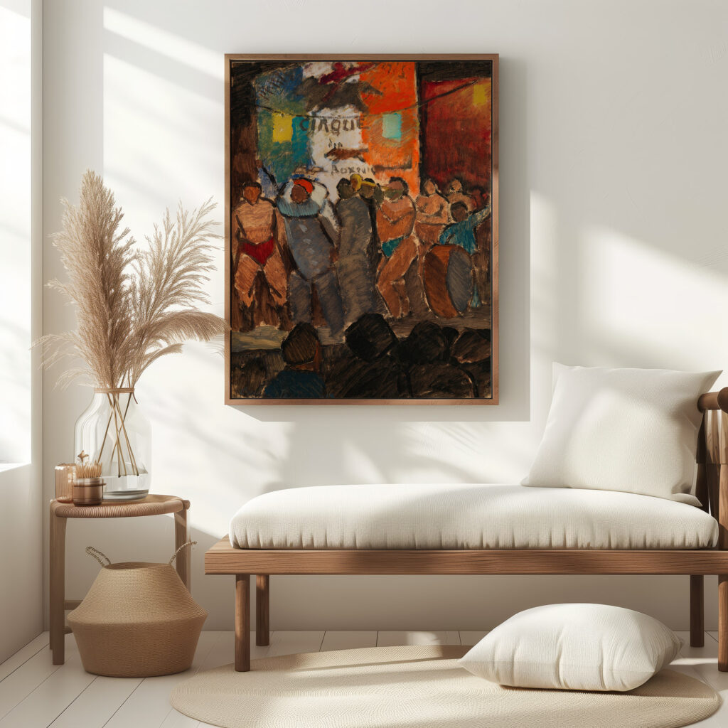 Circus in Paris 1913 Alvar Cawen 5 mockup