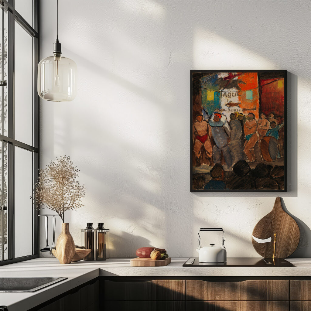 Circus in Paris 1913 Alvar Cawen 6 mockup