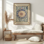 Cirkel met tekens van de dierenriem 1874 1945 Carel Adolph Lion Cachet 5 mockup