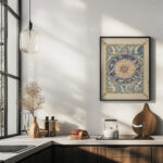 Cirkel met tekens van de dierenriem 1874 1945 Carel Adolph Lion Cachet 6 mockup