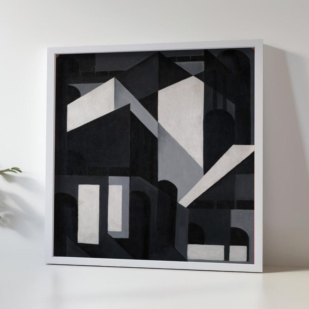 City Shapes 1922–23 Louis Lozowick 5 mockup