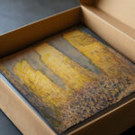 Cityscape circa 1914 Abraham Walkowitz video mockup