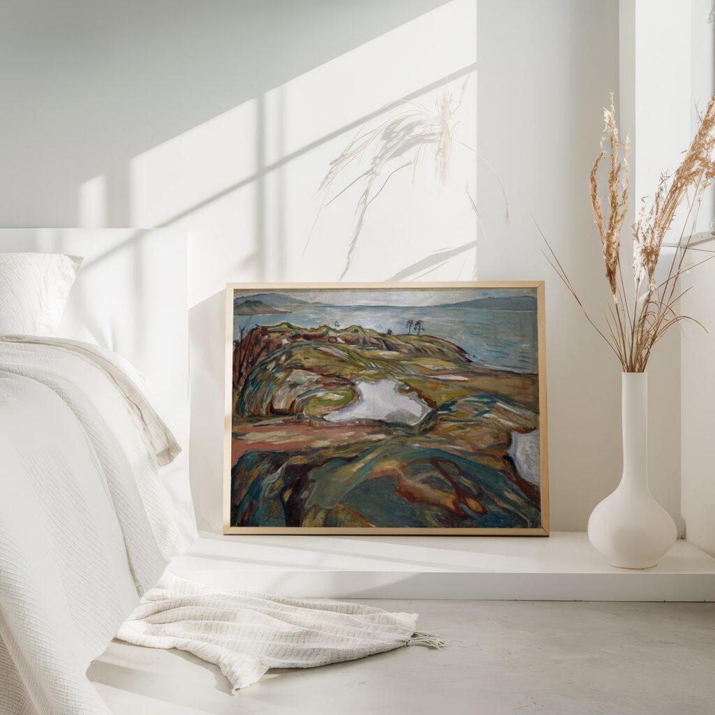 Coastal Landscape 1918 Edvard Munch 4 mockup