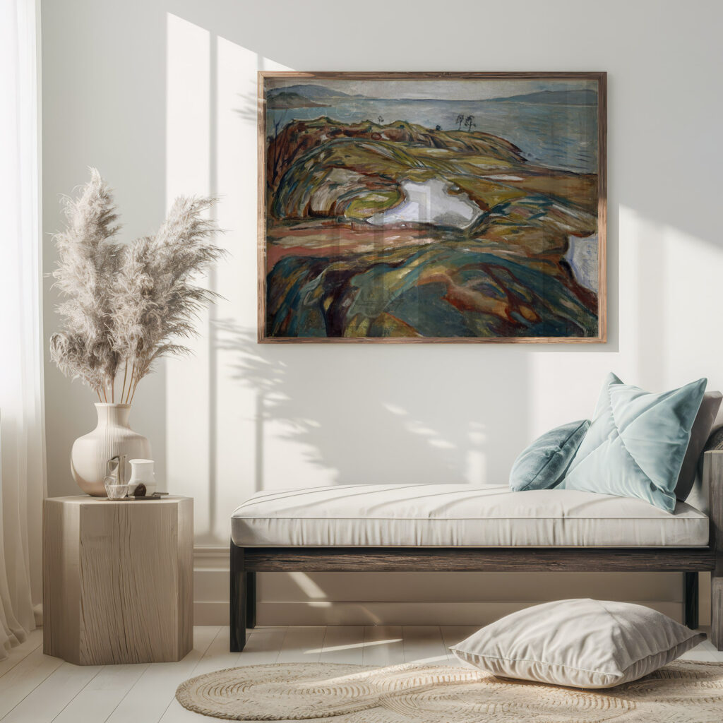 Coastal Landscape 1918 Edvard Munch 5 mockup