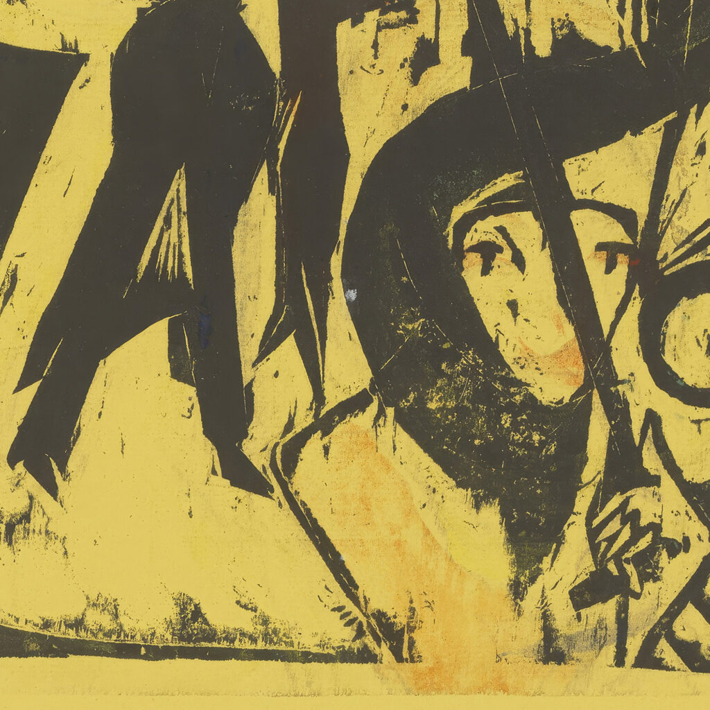 Cocotte on the Street 1915 Ernst Ludwig Kirchner 8 mockup