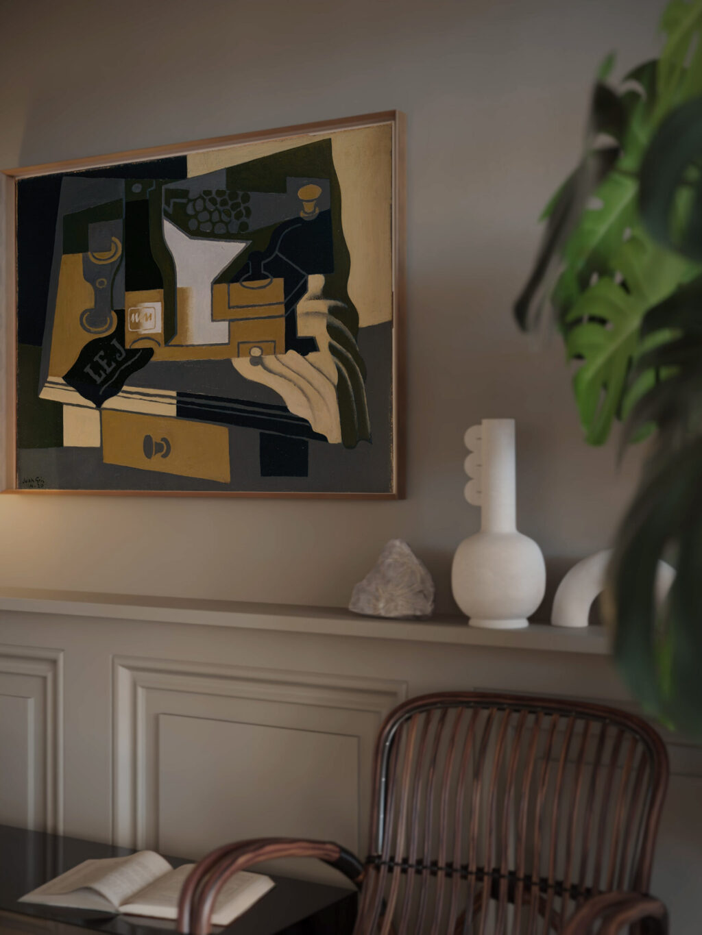 Coffee Grinder 1920 Juan Gris video mockup