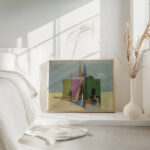 Coherences Study for Wallpainting 1935 Walter Kurt Wiemken 4 mockup