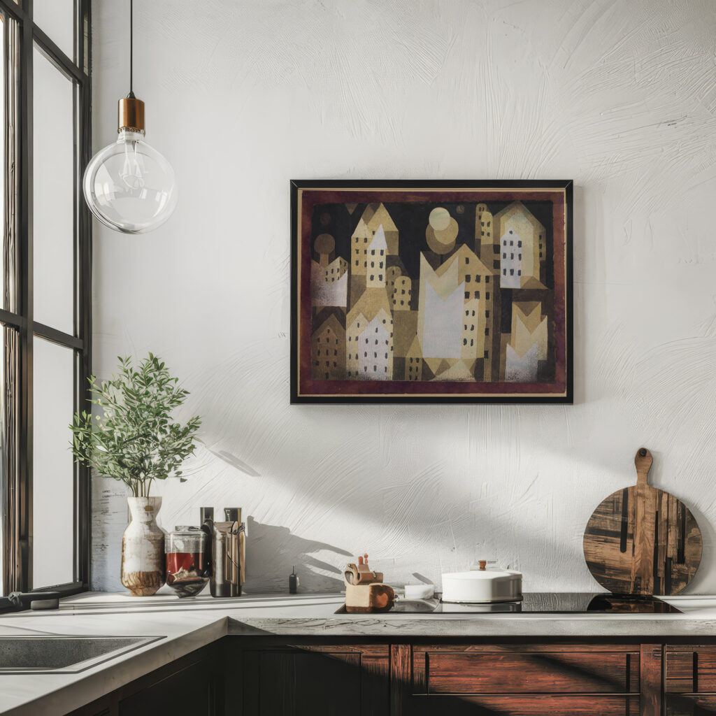 Cold City 1921 Paul Klee 6 mockup