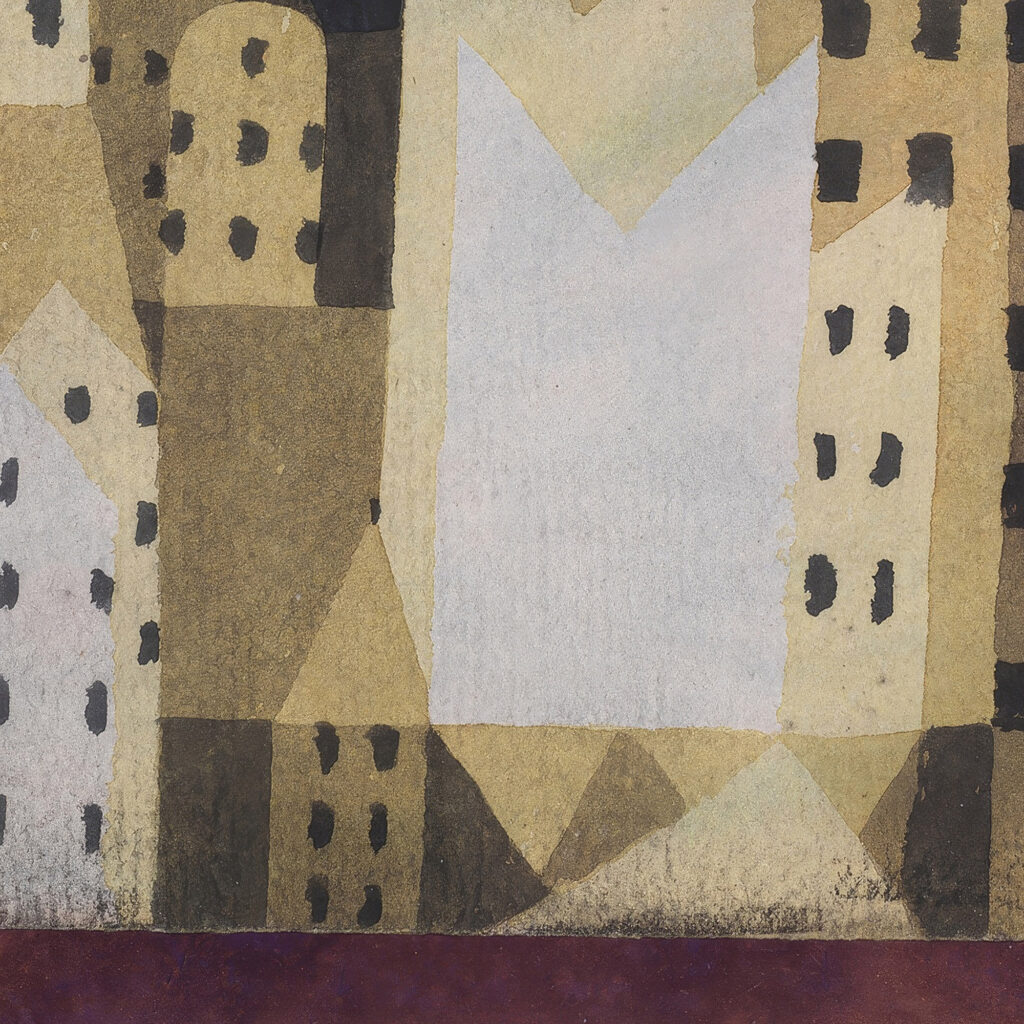 Cold City 1921 Paul Klee 8 mockup
