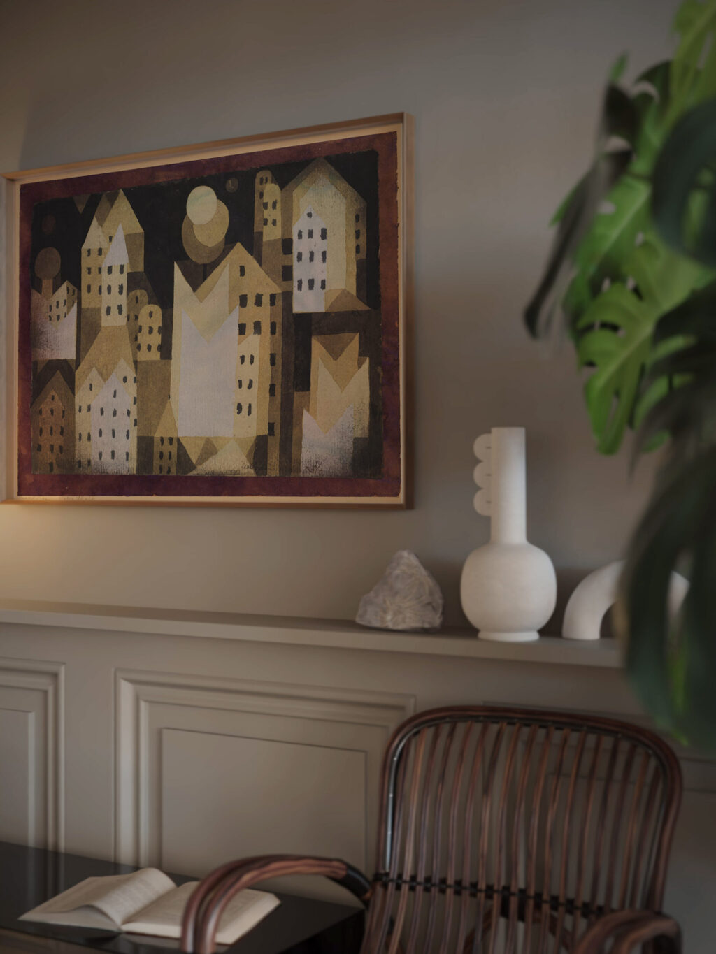 Cold City 1921 Paul Klee video mockup