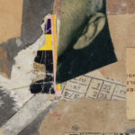 Collage Black Yellow and Ear 1946 Kurt Schwitters 8 mockup