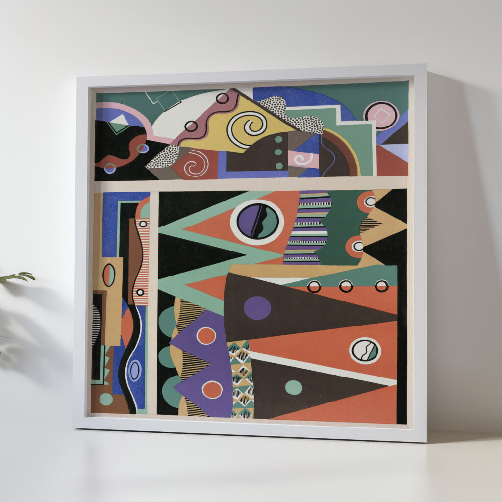 Collection decors et couleurs Pl.03 1930 Georges Valmier 5 mockup