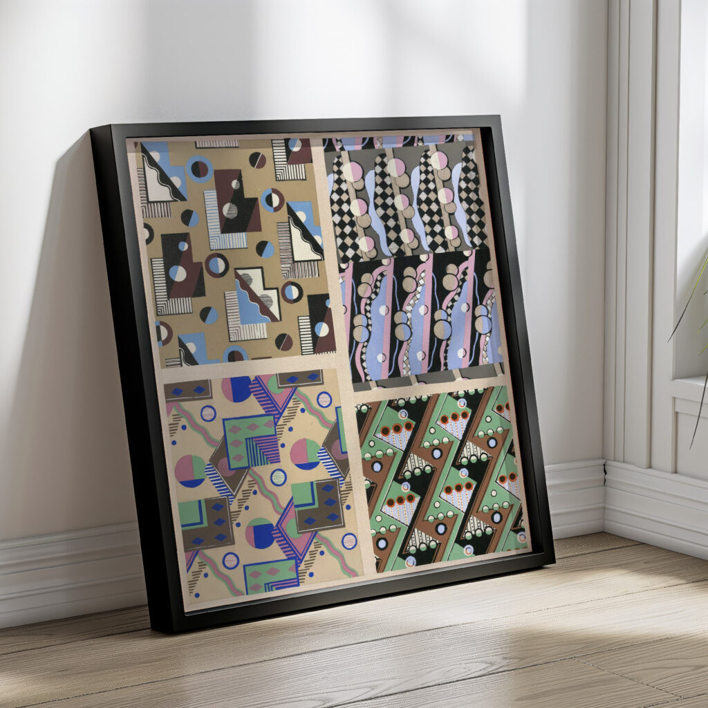 Collection decors et couleurs Pl.05 1930 Georges Valmier 4 mockup