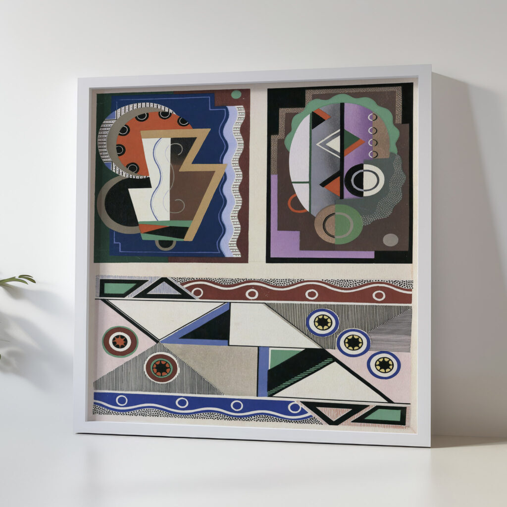 Collection decors et couleurs Pl.07 1930 Georges Valmier 5 mockup