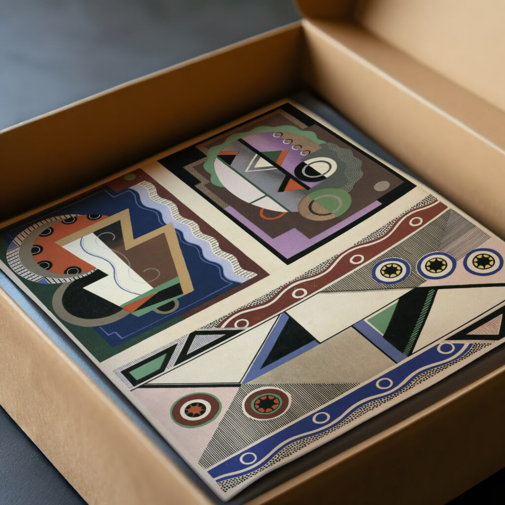 Collection decors et couleurs Pl.07 1930 Georges Valmier video mockup